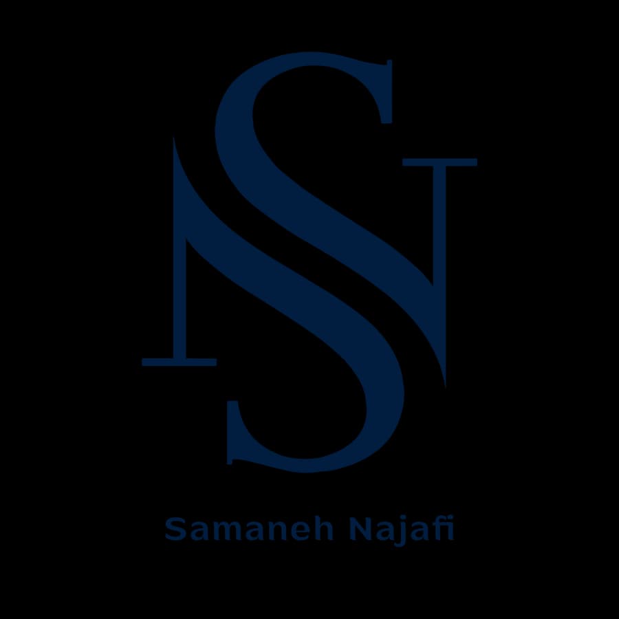 طراحی لوگو برند شخصی — سمانه نجفی