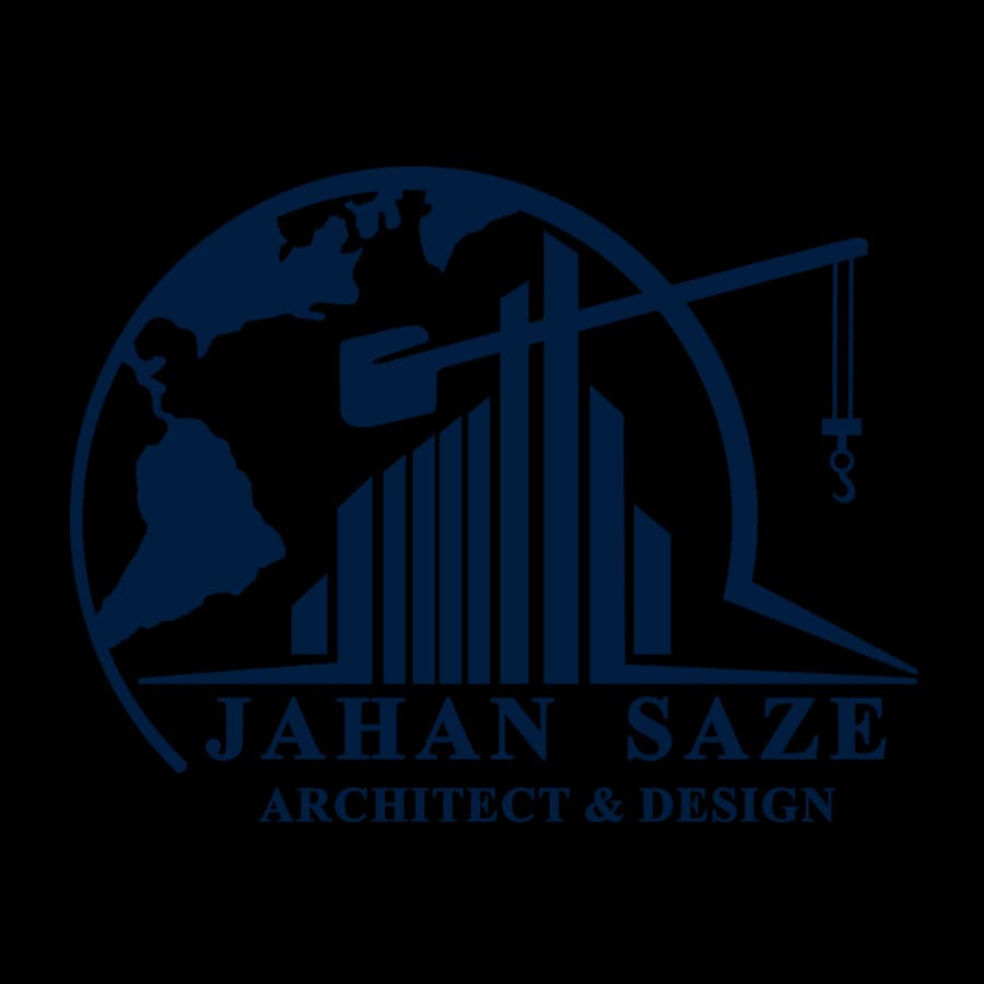 طراحی لوگو شرکت معماری — Jahan Saze